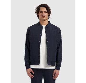 Pure Path Travel Stretch Bomber Jacket Navy (26010223 - 57)