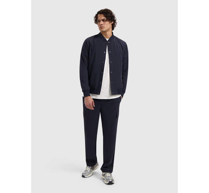 Travel Stretch Bomber Jacket Navy (26010223 - 57)