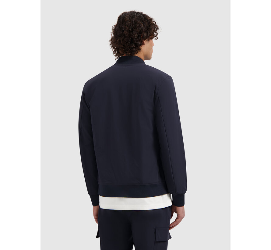 Travel Stretch Bomber Jacket Navy (26010223 - 57)