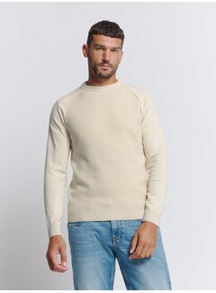 No Excess No Excess Pullover Crewneck Solid Relief Knit Kit (26231104 - 013)