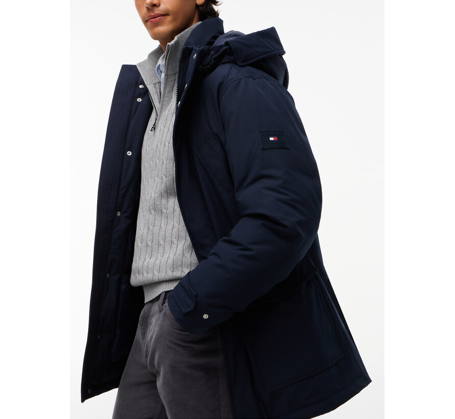 Tommy Hilfiger Winterjas Parka Rockie Down Navy (MW0MW40632 - DW5)