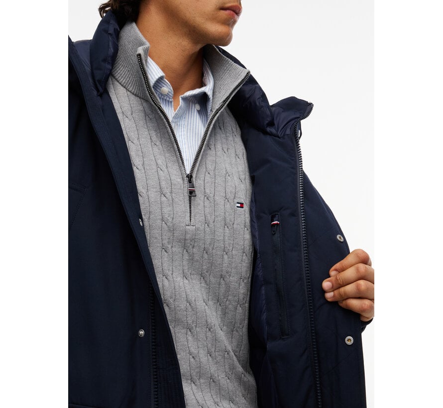 Tommy Hilfiger Winterjas Parka Rockie Down Navy (MW0MW40632 - DW5)