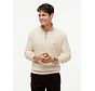 Tommy Hilfiger Half Zip Pullover Structure Cotton/Cashmere Ivory (MW0MW44760 - HGF)