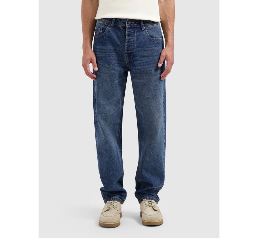 Pure Path Jeans The Aiden Loose Fit Denim Dark Blue (W1591)