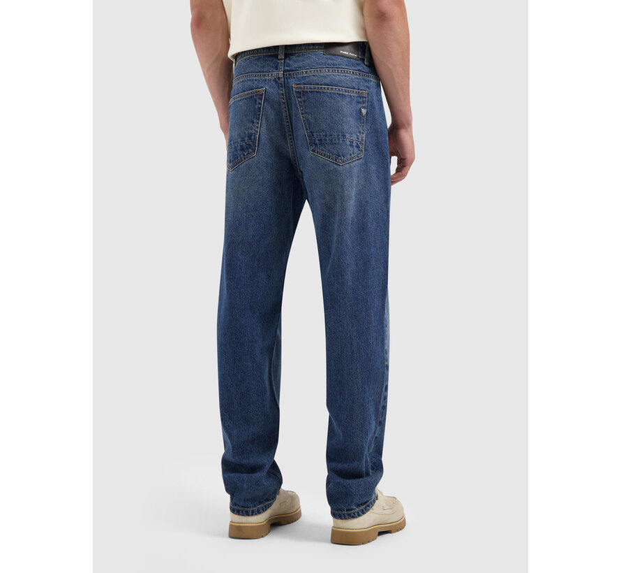 Pure Path Jeans The Aiden Loose Fit Denim Dark Blue (W1591)