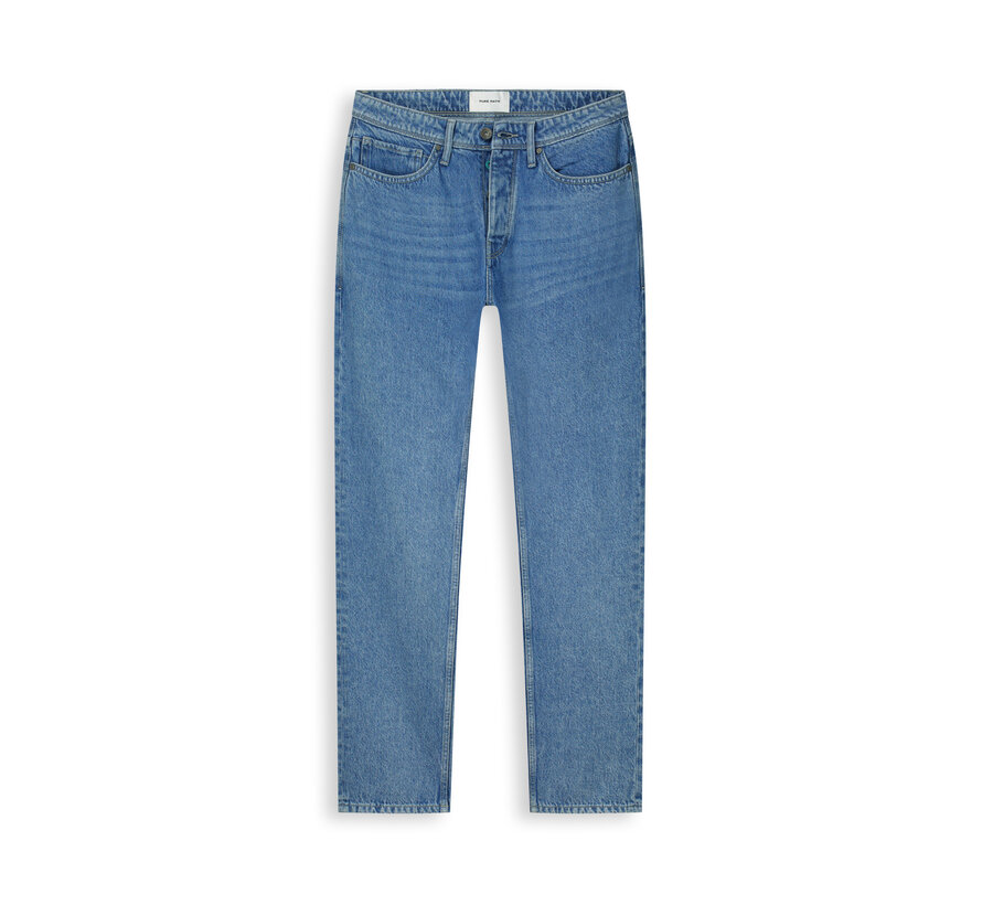 Pure Path Jeans The Eric Regular Fit Denim Mid Blue (W1680)