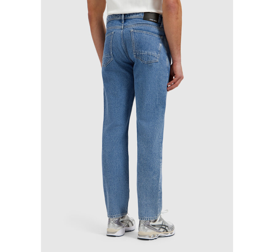 Pure Path Jeans The Eric Regular Fit Denim Mid Blue (W1680)