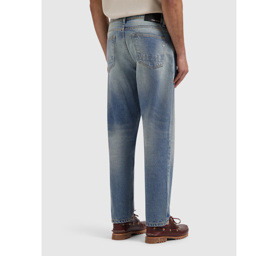 Pure Path Jeans The Aiden Loose Fit Denim Blue Green (W1636)