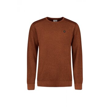 No Excess No Excess Pullover Crewneck Plated Structure Knit Terra (29230821 - 141)