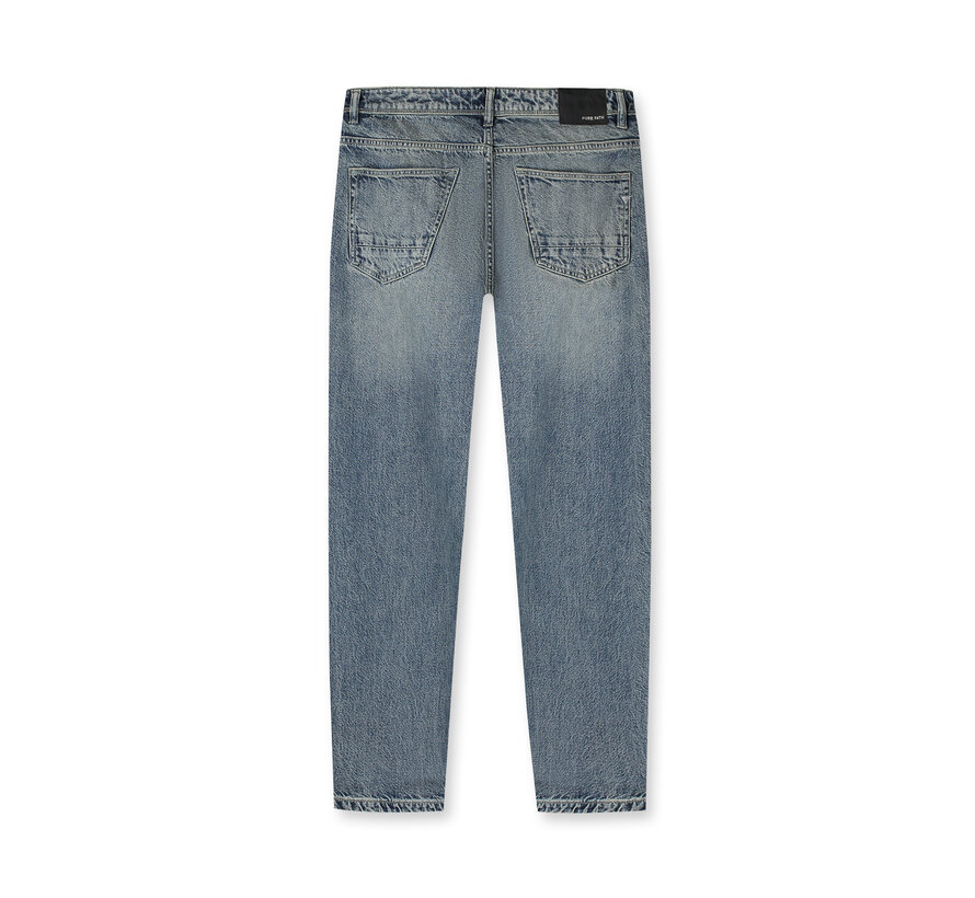 Pure Path The Aiden Loose Fit Jeans Denim Blue Green (W1510)