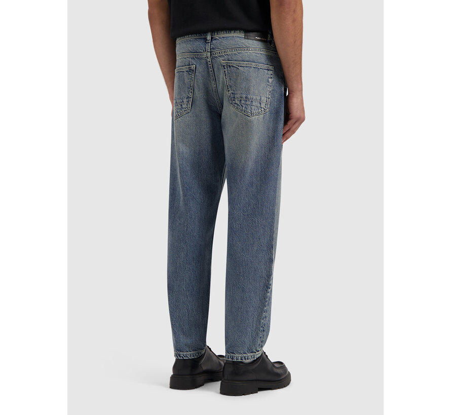 Pure Path The Aiden Loose Fit Jeans Denim Blue Green (W1510)