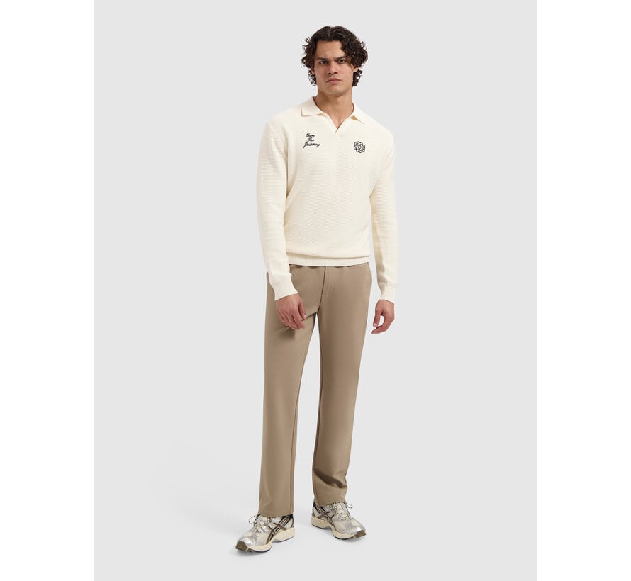 Pure Path Chino Punta Smart Pant Taupe (26010527 - 53)