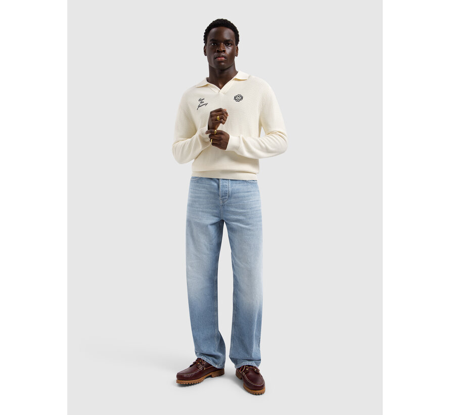 Pure Path The Aiden Loose Fit Jeans Denim Light Blue (W1689)