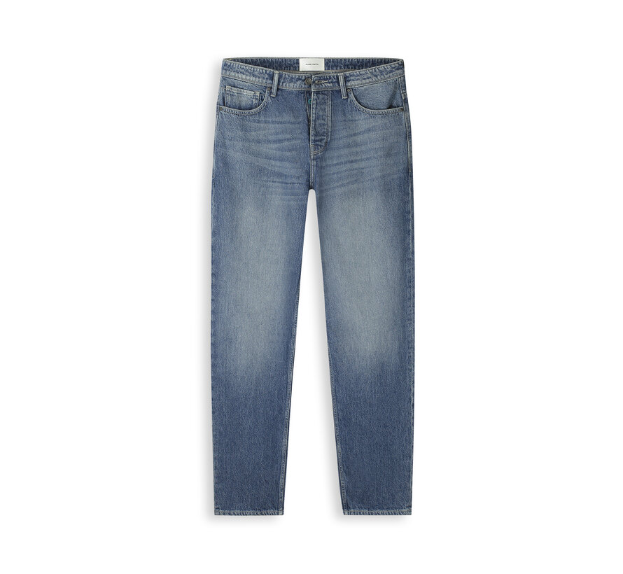 Pure Path Jeans The Chase Loose Fit Denim Mid Blue (W1690)