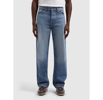 Pure Path Pure Path Jeans The Chase Loose Fit Denim Mid Blue (W1690)