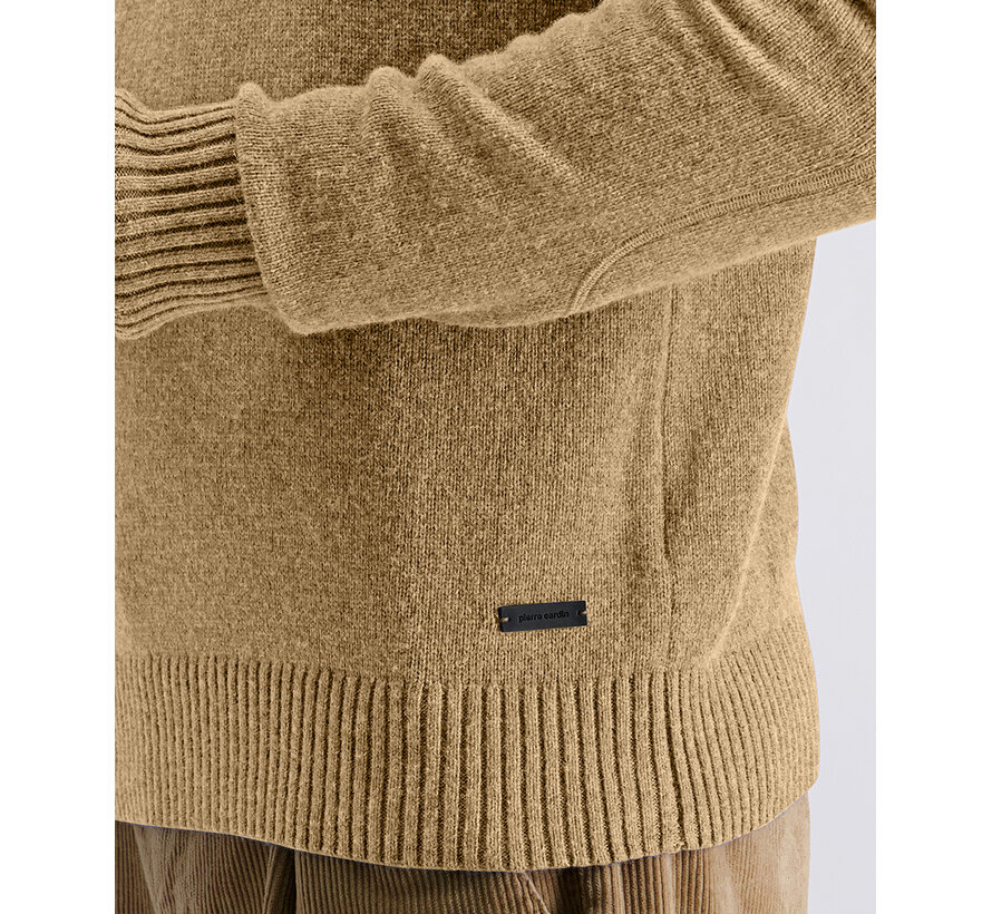 Pierre Cardin Trui Wol Mix Camel Bruin (51600.5122 - 8018)