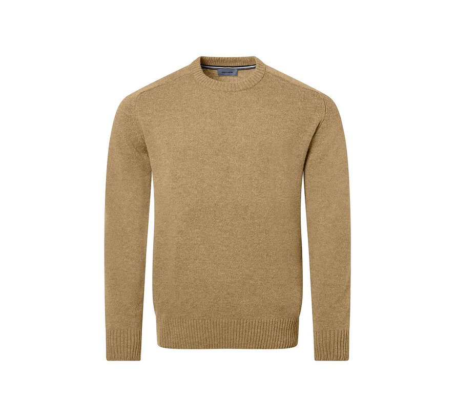 Pierre Cardin Trui Wol Mix Camel Bruin (51600.5122 - 8018)
