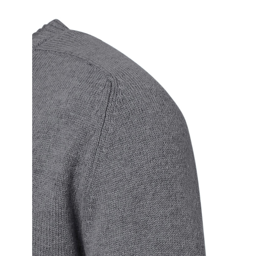 Pierre Cardin Trui Wol Mix Camel Grey (51600.5122 - 9102)