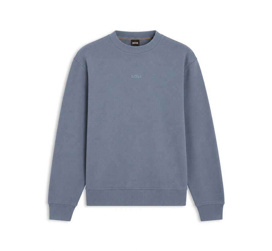 Hugo Boss Orange Sweater WeSmallcrew Relaxed Fit Medium Blue (50514541 - 424)