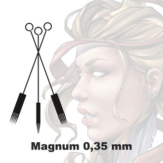 Future Tattoo Equipment ANGEBOT - FTE HI-Q Elite Magnum 0,35 LT - kurzes MHD