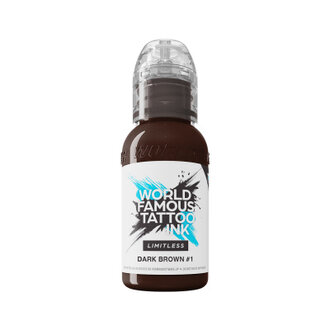 World Famous Ink Dark Brown 1 30 ml World Famous Ink Dark Brown 1 30 ml