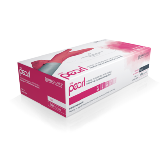 Unigloves SALE - Nitrile Gloves Red Pearl GR. S - short BBD 01-2027