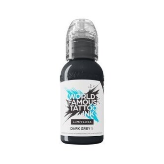 World Famous Ink Dark Grey 1 30ml