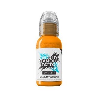World Famous Ink Medium Yellow 30ml