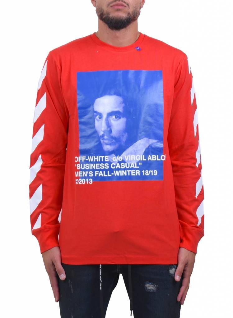off white business casual long sleeve