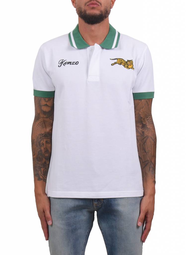 kenzo polo white