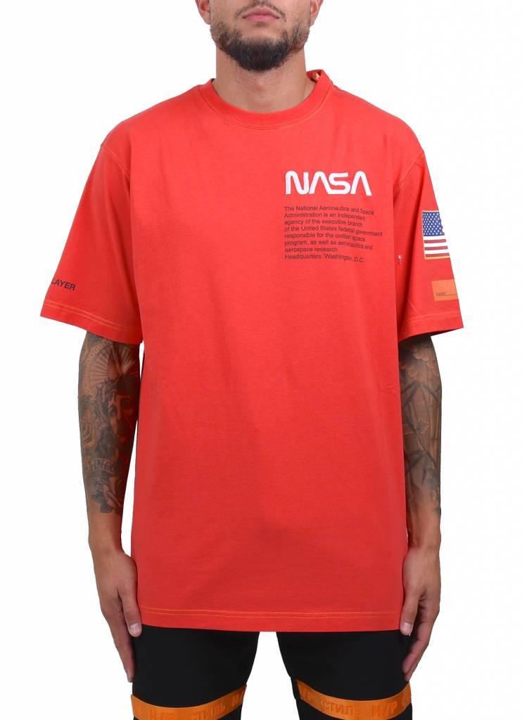 red nasa t shirt