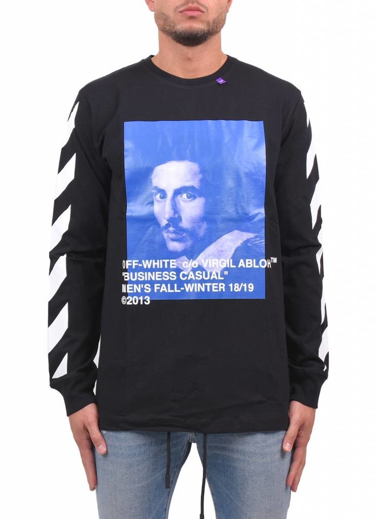 off white bernini hoodie black