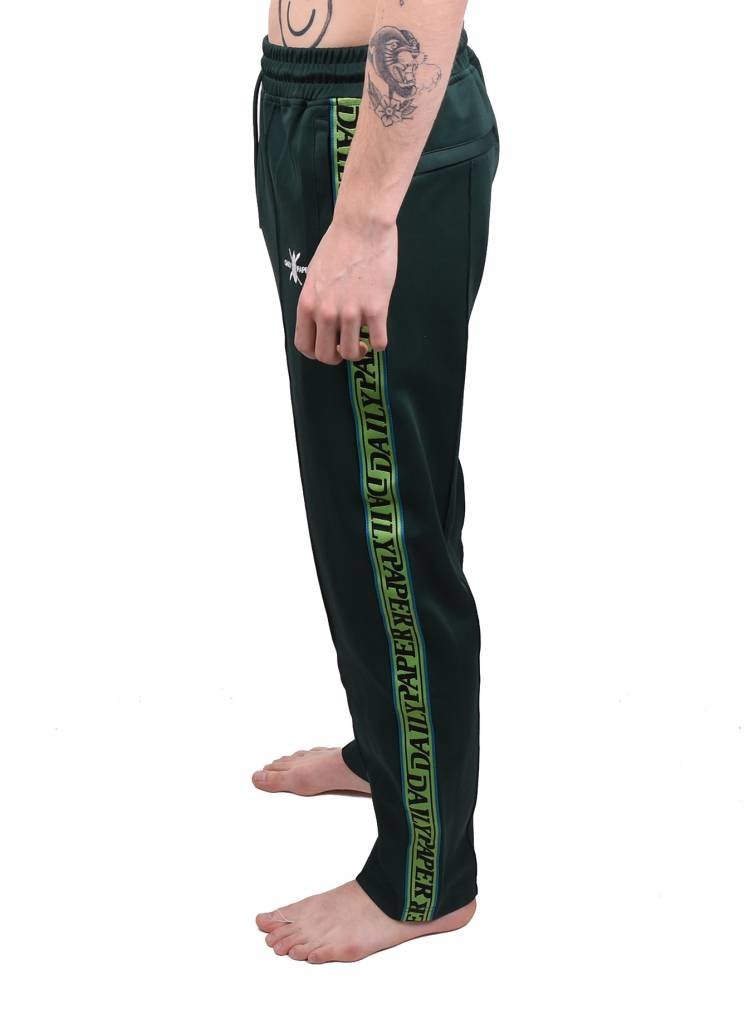 daily paper track pants green