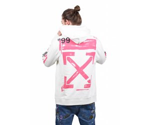 off white diagonal stencil sweatshirt