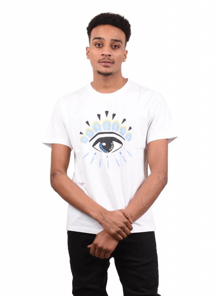 kenzo eye t shirt white