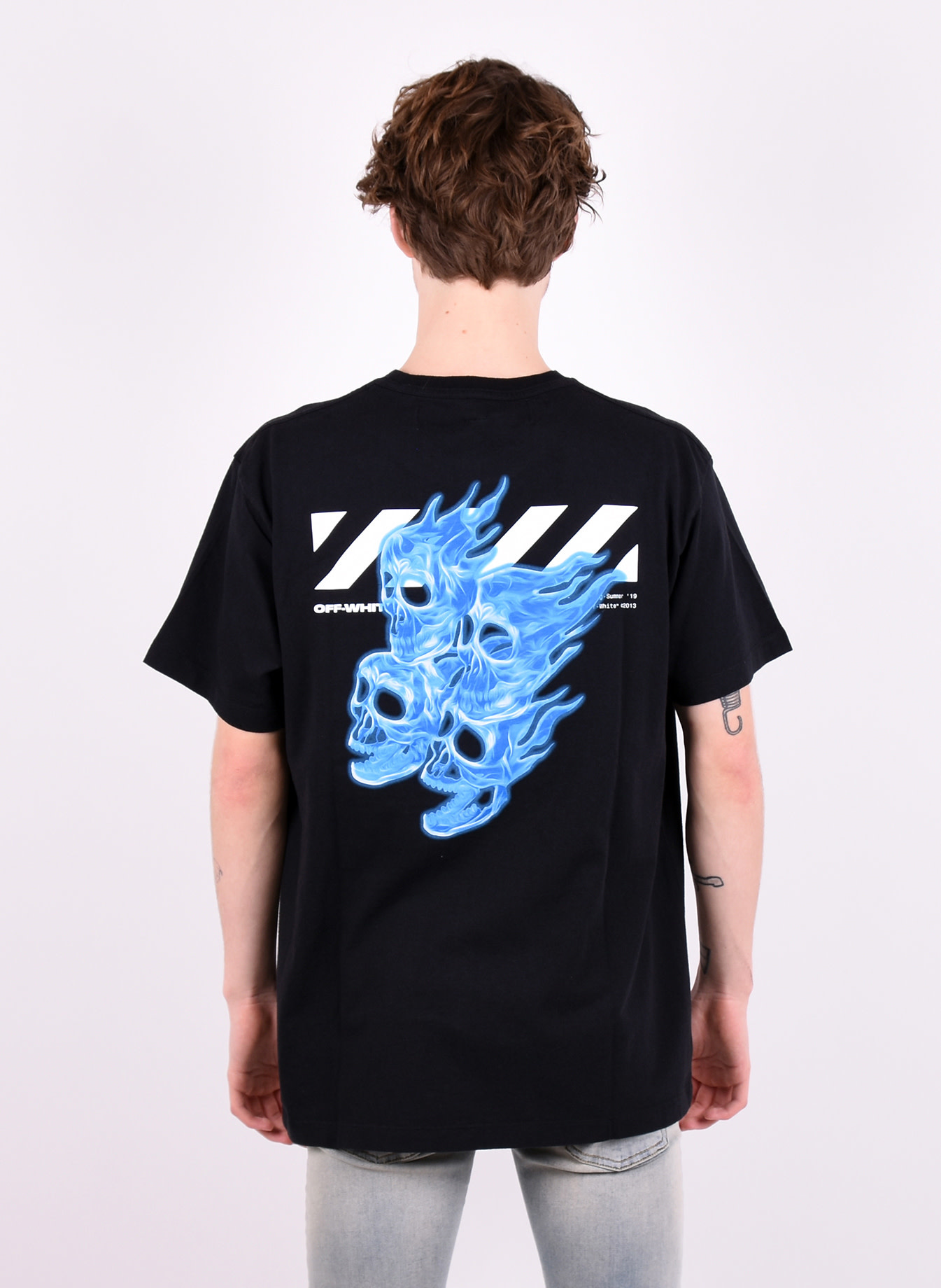 off white t shirt hands