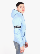 light blue captain hoodie