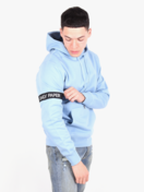 light blue captain hoodie