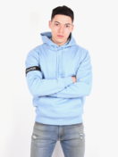 light blue captain hoodie