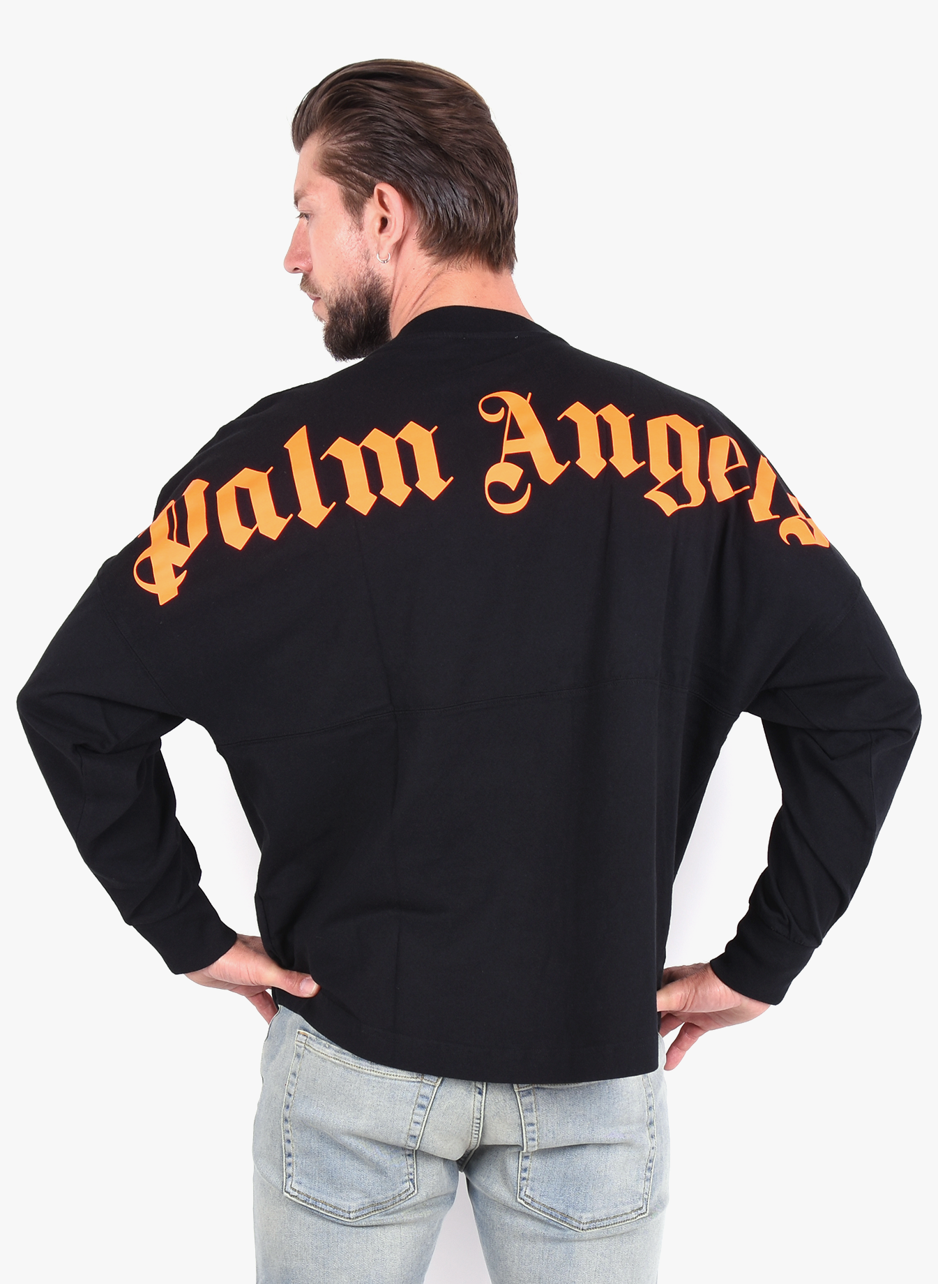 palm angels shirt orange