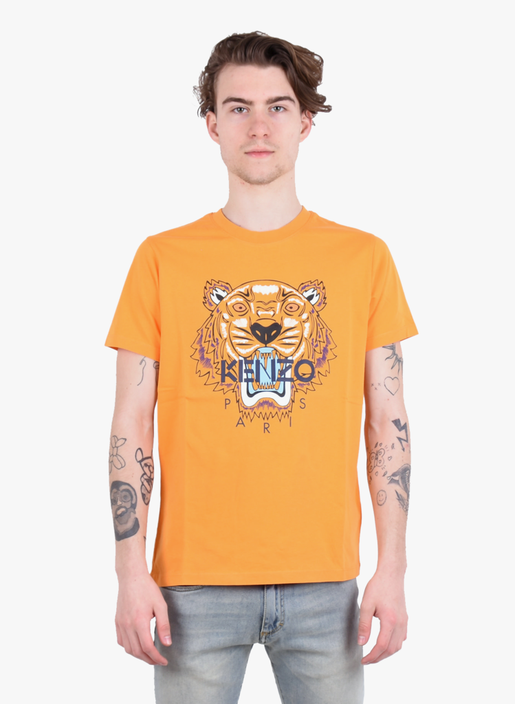 Kenzo Paris 'Tiger' T-Shirt Orange - Mensquare