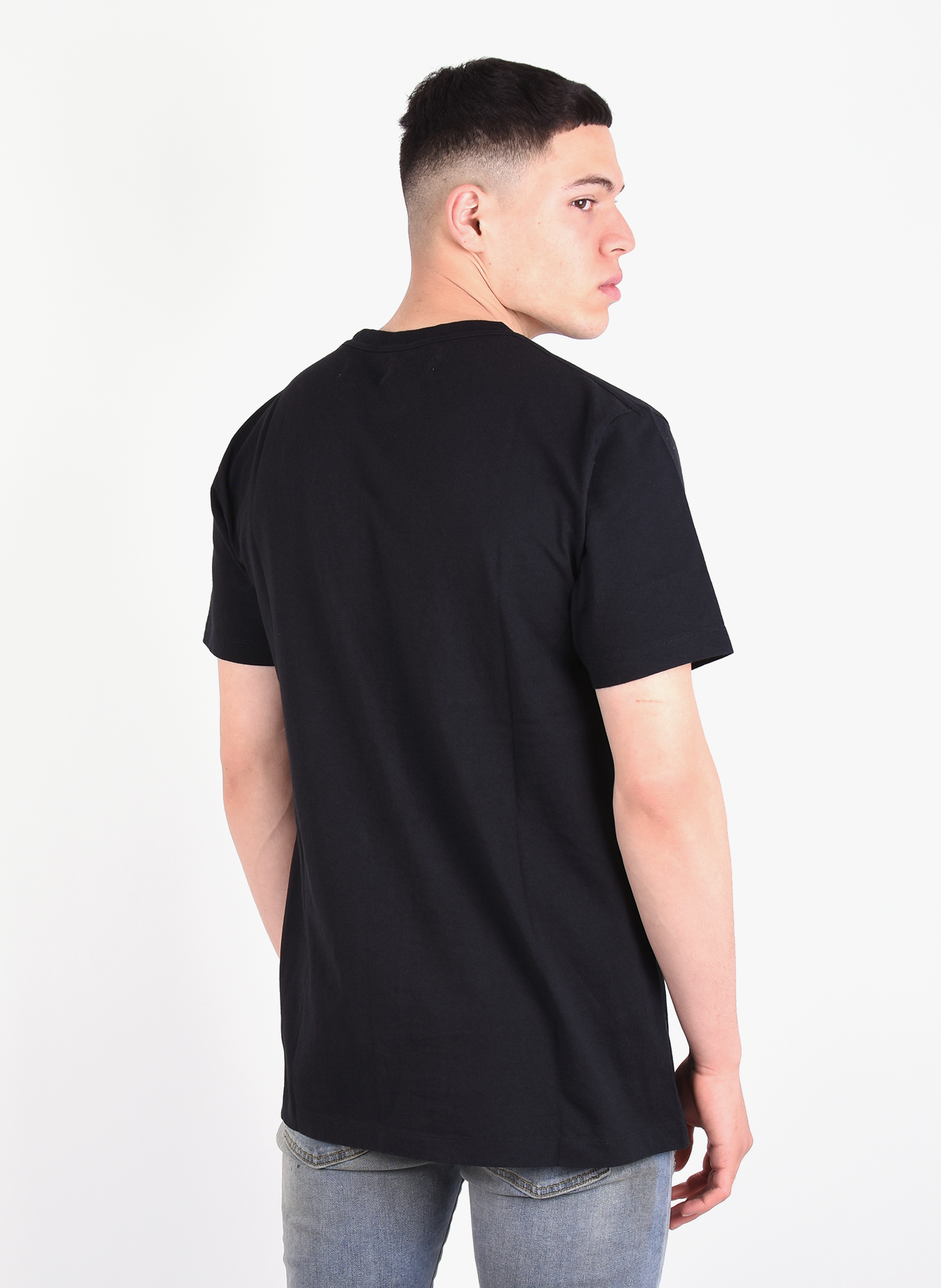 Off-White 'Logo' Slim T-Shirt Black - Mensquare