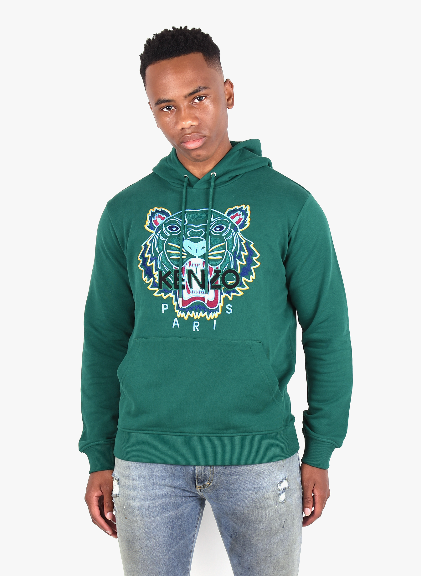 kenzo green hoodie