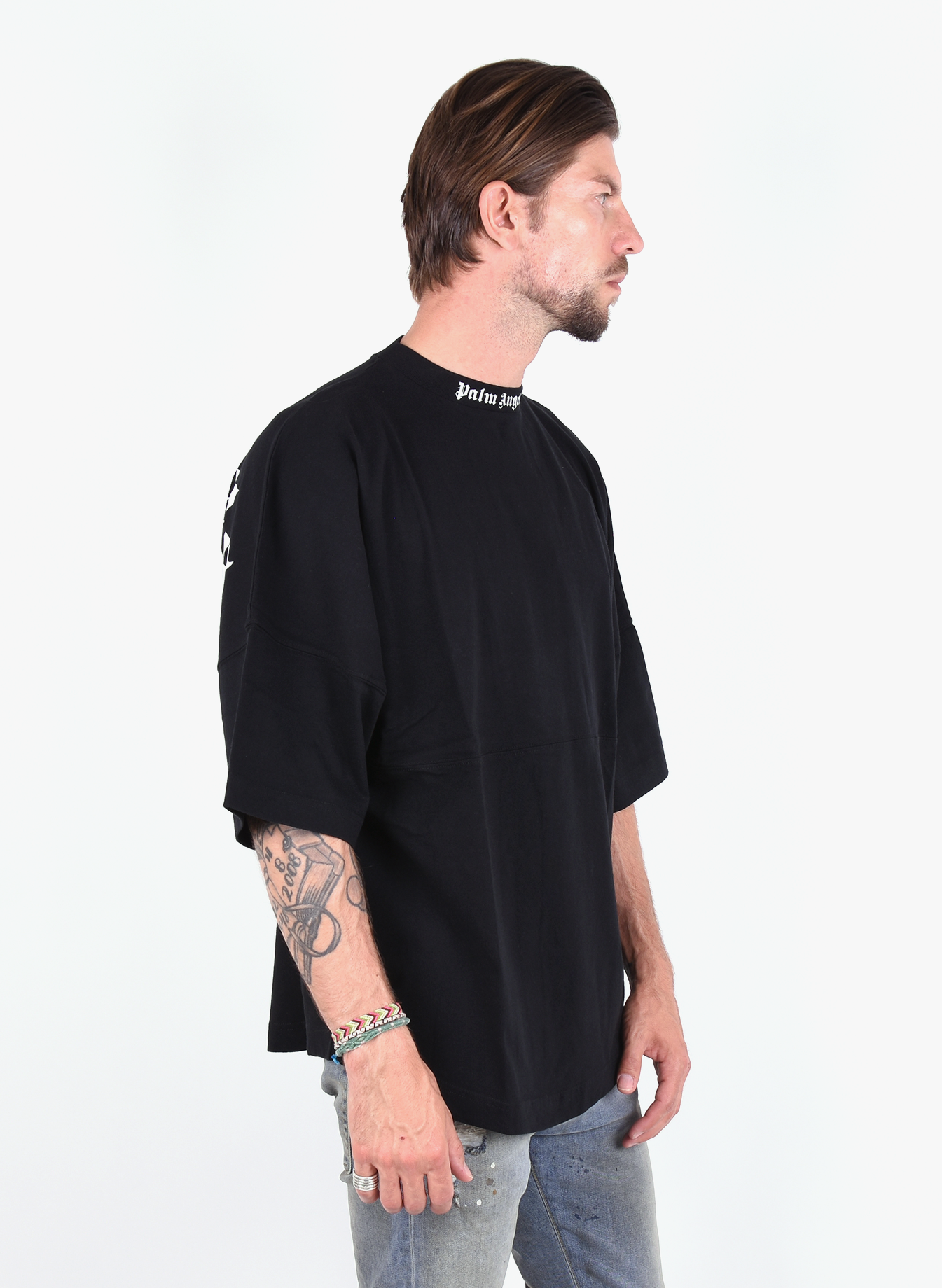 palm angels collar tee