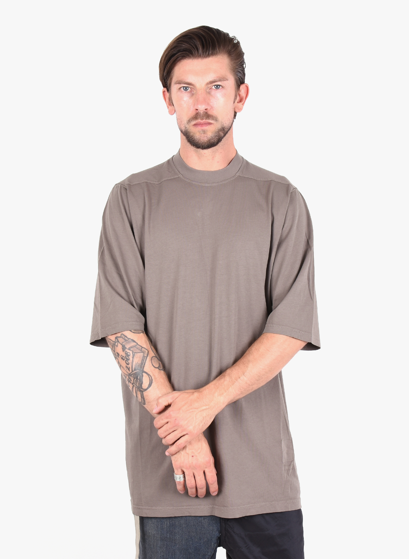 rickowensRick Owens WORK SHIRT TE素材 ボタンダウンシャツ