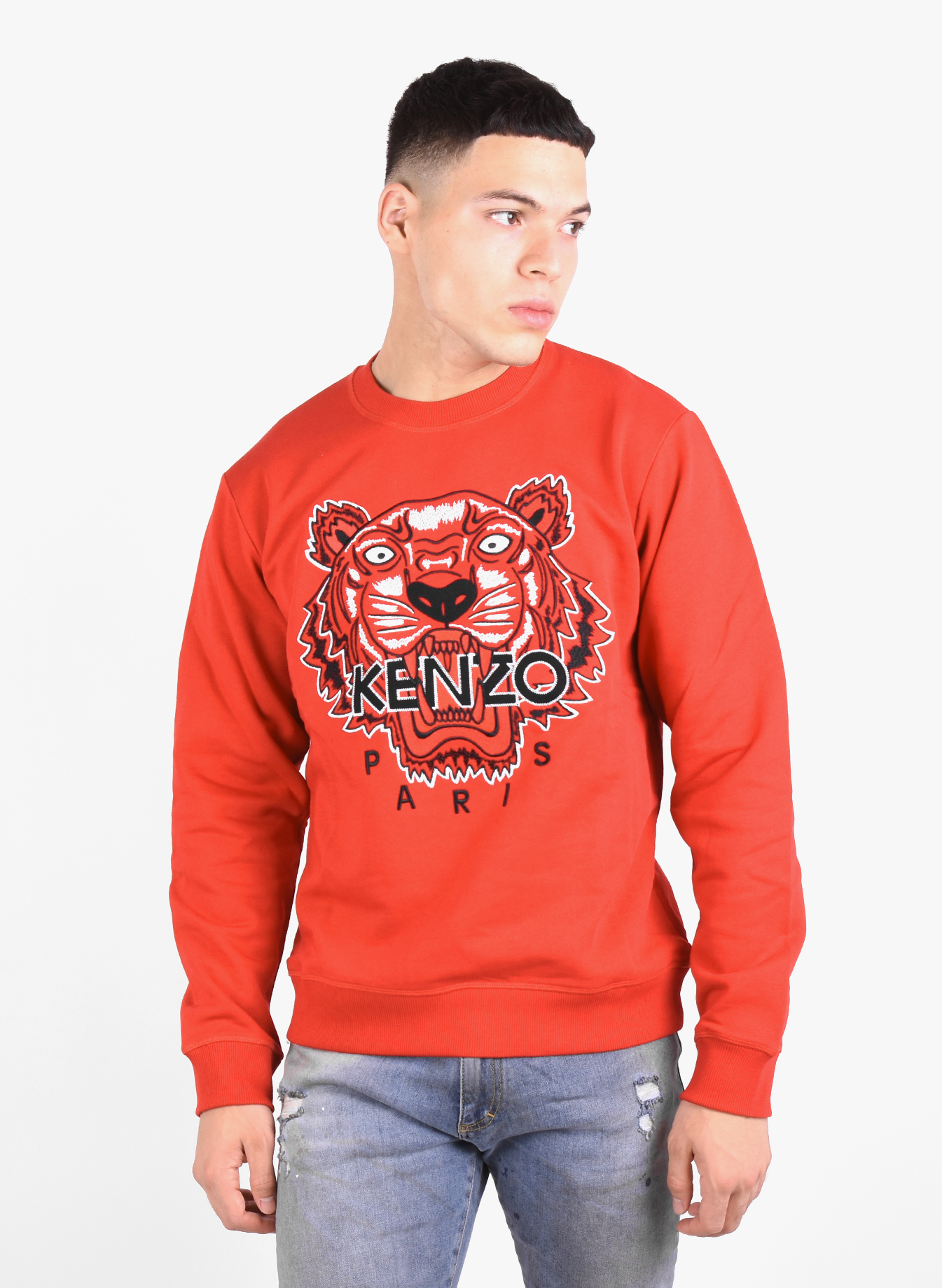 kenzo paris red sweater