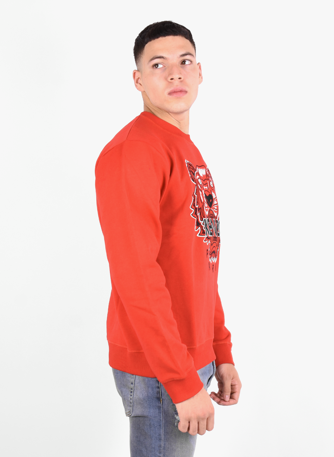 kenzo red tiger sweatshirt