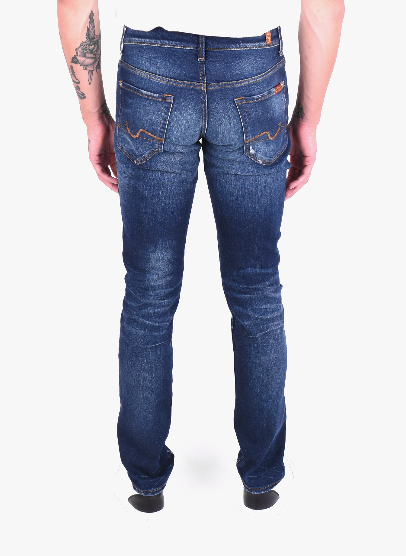 7 For All Mankind Ronnie Clarendon Jeans Dark Blue Mensquare