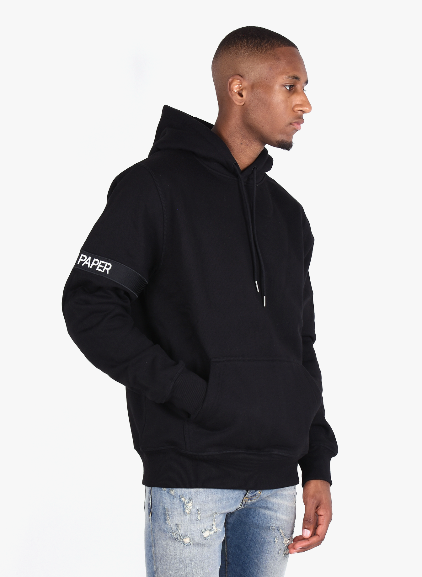 daily paper black captain hoodie