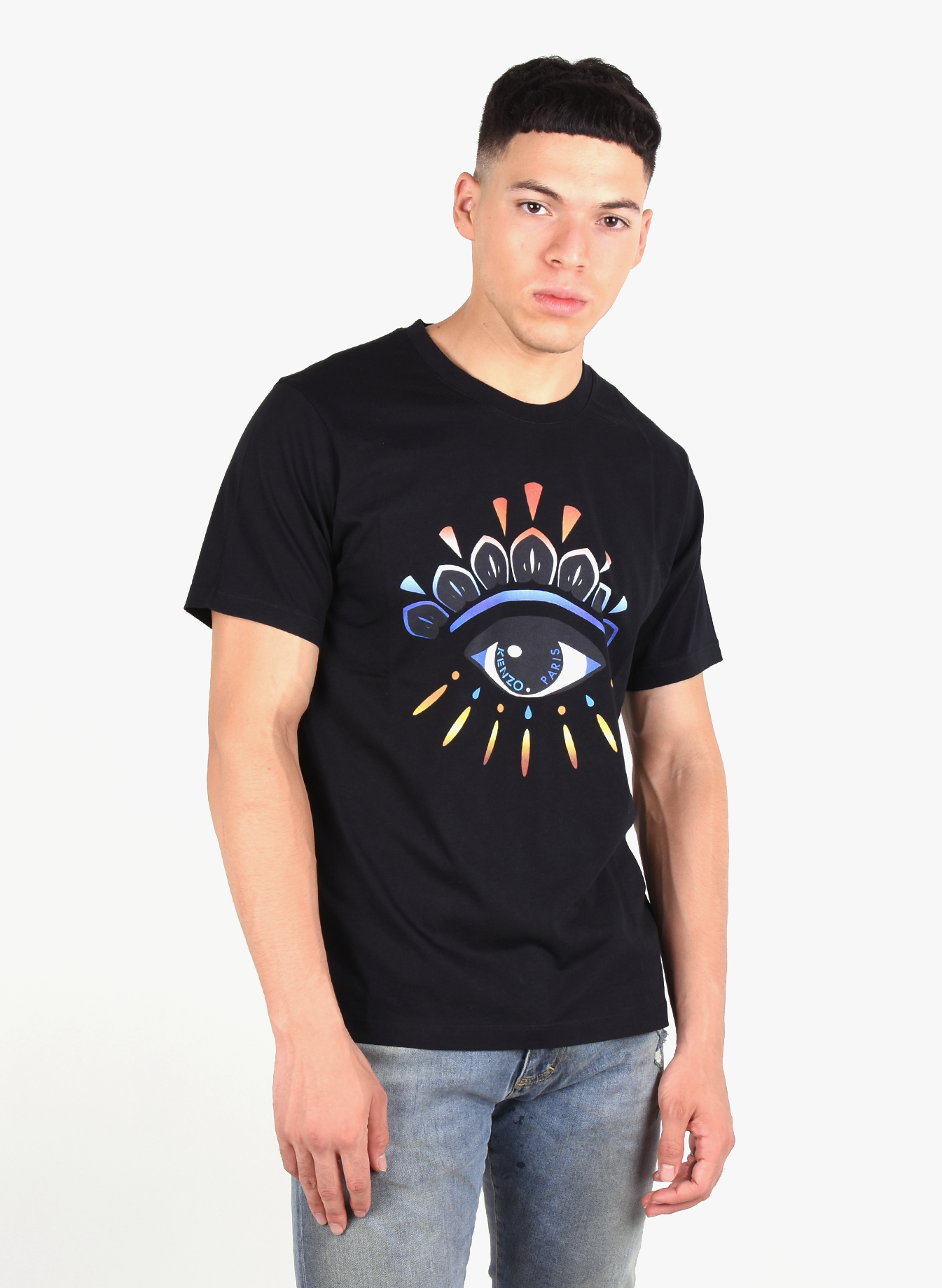 kenzo gradient eye t shirt